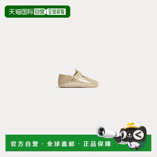 自营欧洲直邮Bonpoint小樱桃 Grecia樱桃图案婴儿学步鞋婴儿鞋