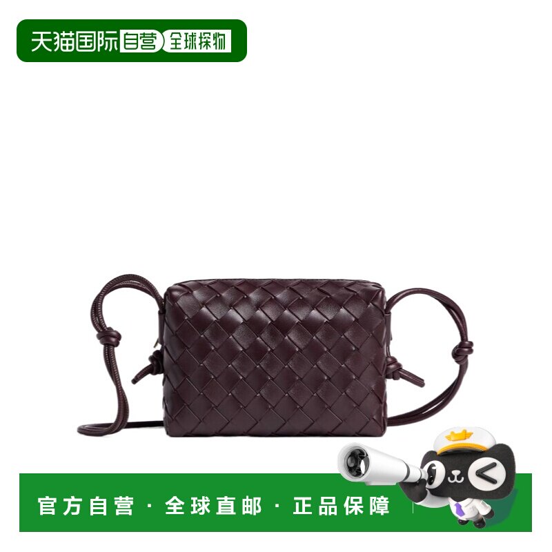 香港直邮Bottega Veneta 迷你拉链单肩包 723547V1G11