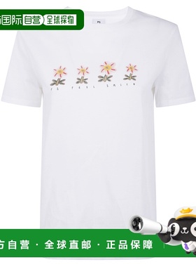 1h可退 香港直邮Paul Smith 保罗 史密斯 女士 印花T恤 W2RG799TP