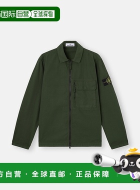 欧洲直邮STONE ISLAND (2025新品) 1200004 CANVAS WEAVE COTTON,