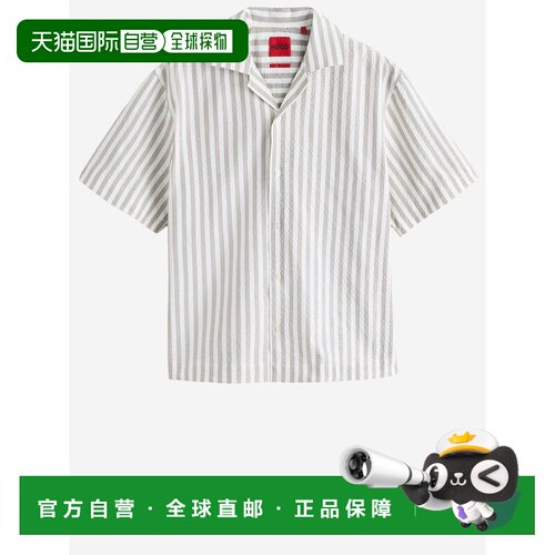 1h可退 香港直邮BOSS HUGO BOSS 男士衬衫 50561107238 SS2026 红