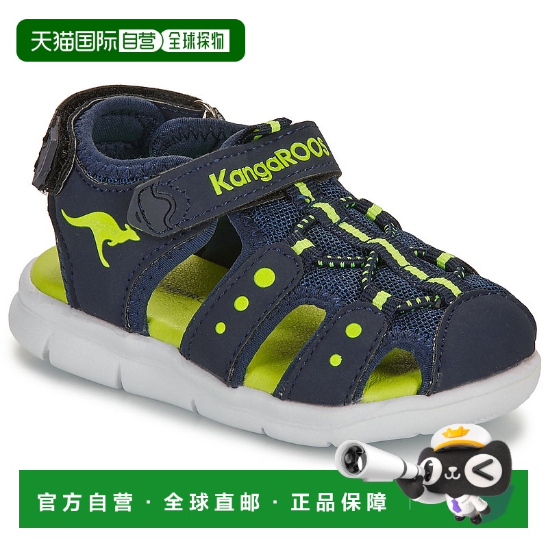 欧洲直邮Kangaroos  K-MINI 男童鞋子运动凉鞋 02035-4054-C女童