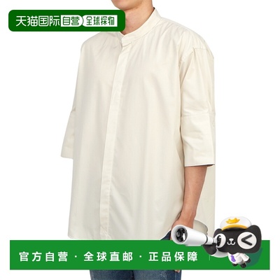 1h可退 香港直邮Ami Paris 女士 衬衫 USH218CO0063193CHALK