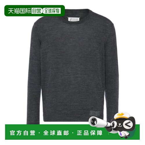 1h可退香港直邮Maison Margiela 混纺拼接长袖毛衣 S50HL0057M132