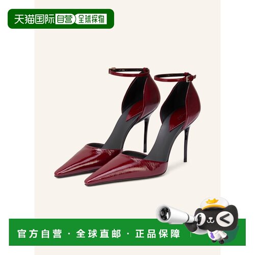 1h可退 欧洲直邮ALAIA 女士高跟鞋 100296923518000 CO 红色 D'OR