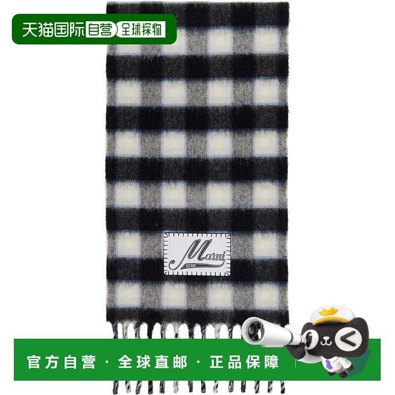 香港直邮Tom Ford 汤姆 福特 女士 黑色 & 白色 Double Check Log