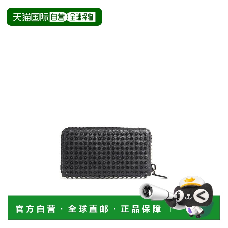 香港直邮Christian Louboutin 窝钉拉链钱包 1165044_