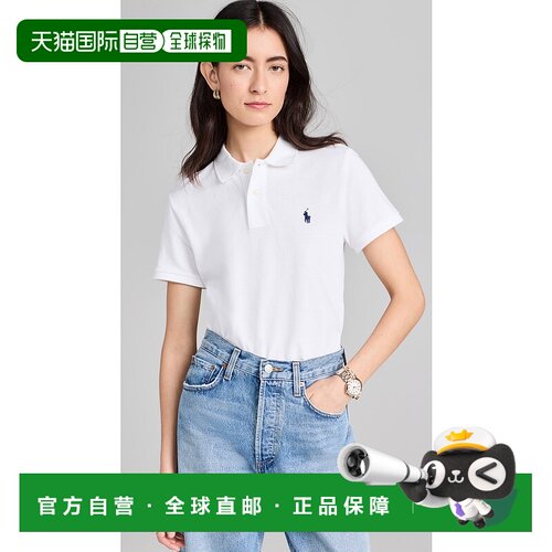 1h可退 香港直邮Polo Ralph Lauren Polo 拉夫 劳伦 女士 合身Pol