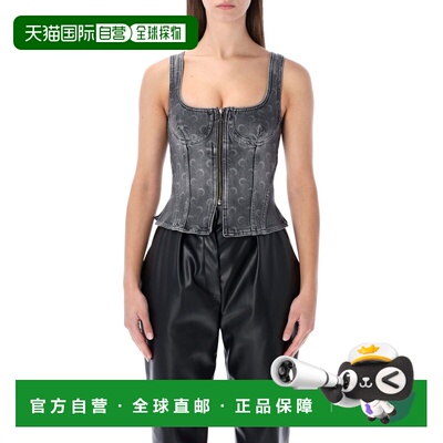 1h可退 香港直邮Marine Serre 抹胸背心 WTO408BCDEN0006