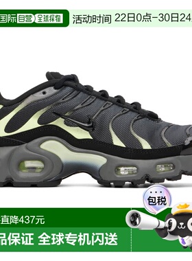 1h可退 香港直邮Nike 耐克 女童 灰色 & 绿色 Air Max Plus 儿童