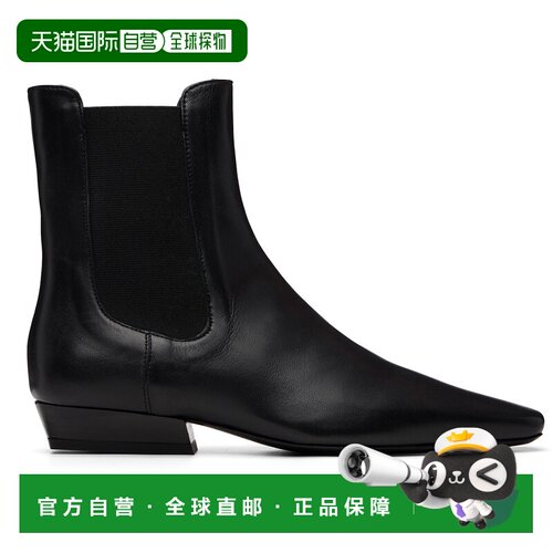1h可退 香港直邮Staud 女士 STAUD 黑色 Wally 切尔西靴 F24F1005
