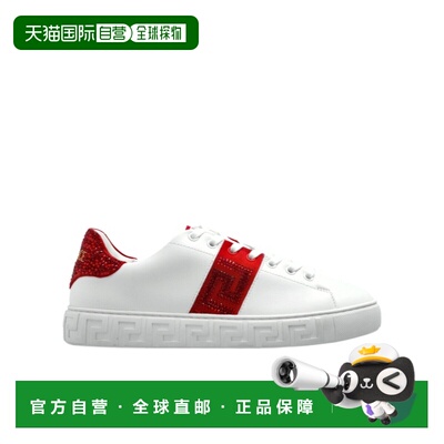 香港直邮Versace 圆头运动鞋 10135681A11545范思哲低帮厚底