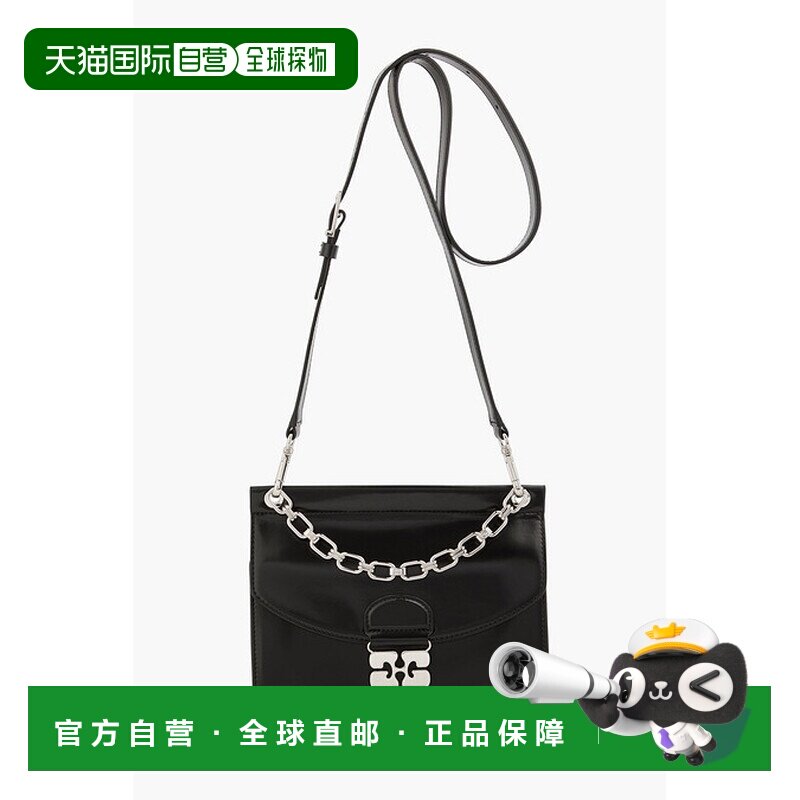 香港直邮GANNI 甘尼 女士 Apo-G 链条装饰肩包 A69105924099BLACK