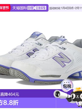 1h可退 香港直邮New Balance  女士 806 网球鞋 white白色 舒适时