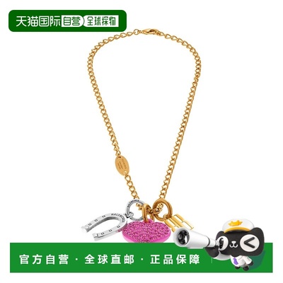 自营欧洲直邮Balenciaga巴黎世家 Carousel女士马蹄铁心形吊坠项