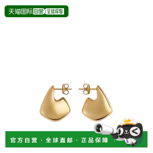 1h可退 Bottega Veneta 迷你鳍状耳环 838272VAHU0配饰