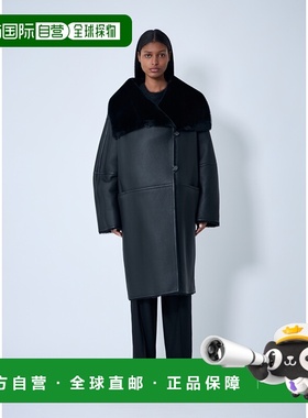 1h可退 香港直邮toteme 女士 毛羊皮裹式大衣 254WRO0301LE0202