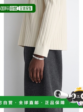 自营欧洲直邮COS 男士锤纹设计开口手镯