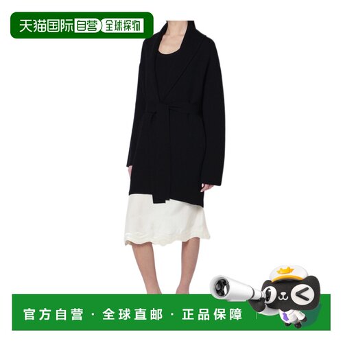 1h可退 香港直邮TOTEME 女士大衣 261WRT0699YA0008001 SS2026 黑