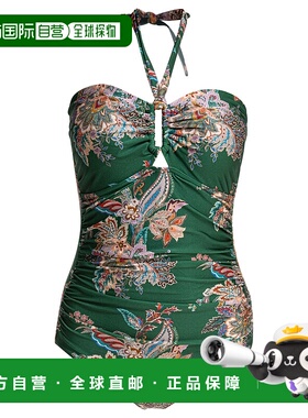 1h可退 香港直邮ZIMMERMANN 女士 Rhiannon 1PC 宽松链环泳装 017