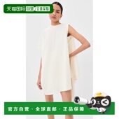 香港直邮Coperni 女士 Zero 1h可退 Waste 垂褶迷你连衣裙