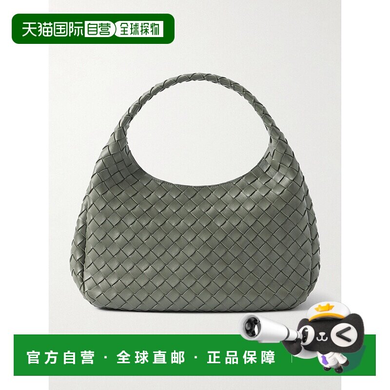 香港直邮Bottega Veneta 葆蝶家 女士 Campana 编织皮革肩包 8442 - 实物图