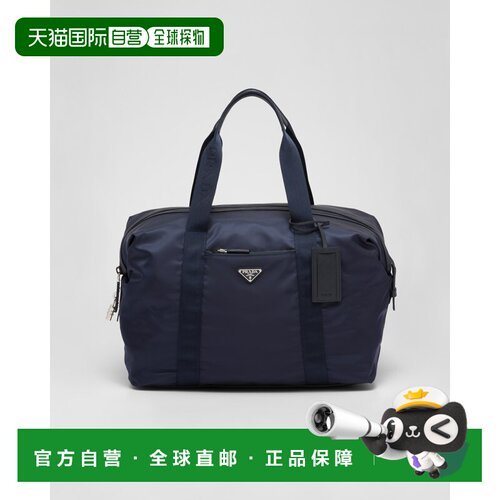 欧洲直邮PRADA（2025 年新品）Re-Nylon 和 Saffiano 皮革运动包