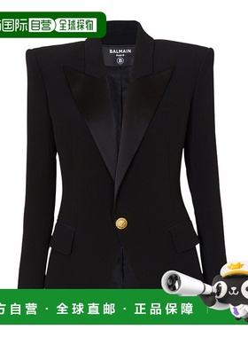香港直邮Balmain 单粒扣西装外套 CF0SE059MB01