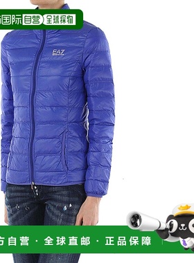 香港直邮EA7 Emporio Armani 徽标印花羽绒服 8NTB13TN12Z高端流