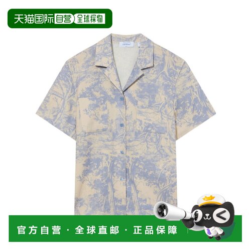 香港直邮OFF-WHITE 女士衬衫 2FA00667TW222 AW2026 花色 城市自