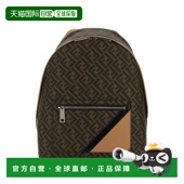 芬迪 男士 香港直邮Fendi 图案背包 7VZ076A9XS双肩包皮革