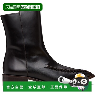 香港直邮Hereu 女士 棕色 Metla Polished 女靴踝靴 METPWF皮鞋