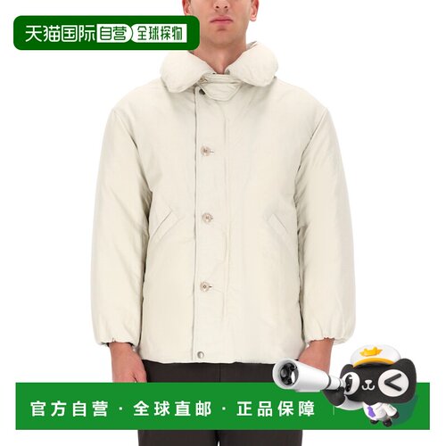 1h可退 香港直邮LEMAIRE 男士外套 OW1164LF1019WH050 AW2025 白