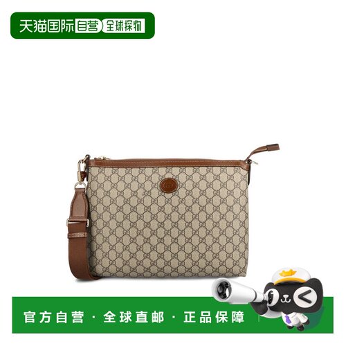 1h可退 香港直邮Gucci 古驰 男士 拉链单肩包 79208492THG