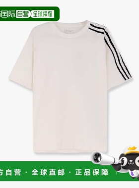 1h可退 香港直邮Y-3 男士 棉质T恤 KS9748 white白色 舒适时尚