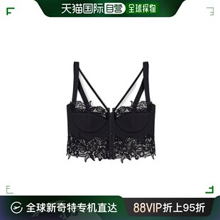 女士Versace 紧身胸衣 花卉蕾丝细节无袖 范思哲 香港直邮Versace