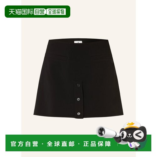 香港直邮COURREGES 女士半身裙 100296601813000 CO 黑色 skirt
