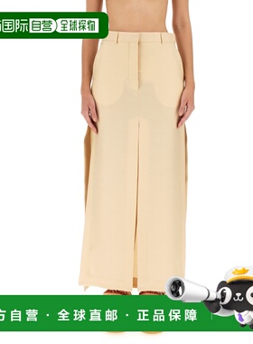 1h可退 香港直邮Lanvin 朗雯 女士 精细剪裁半身裙 RWST00014496E