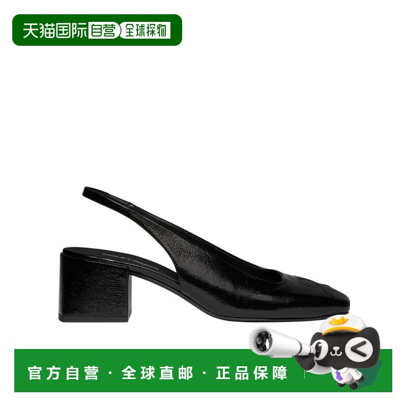 1h可退 香港直邮Courreges AC VINYL 露跟鞋 325SPP039VY0003