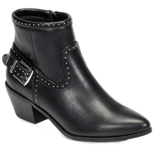 欧洲直邮Only Shoes 女士 短筒靴 TOBIO-7 PU STUD BOOT