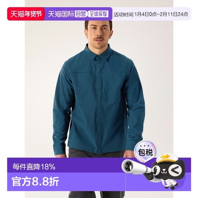 欧洲直邮Arc'teryx 始祖鸟 CRONIN COTTON外套式衬衫 男装户外
