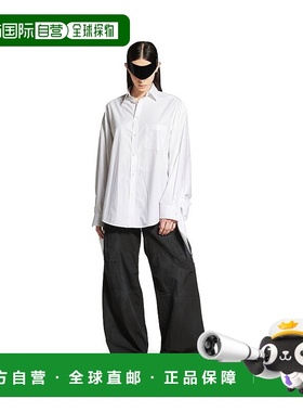 自营欧洲直邮Balenciaga巴黎世家 Knotted Cuff女士logo标识长袖