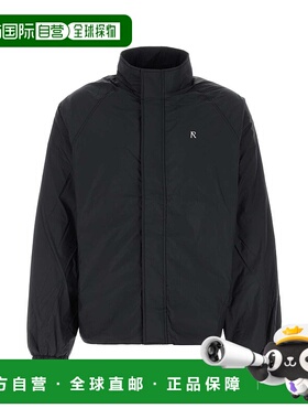 1h可退 香港直邮Represent 男士 黑色尼龙夹克 MLM178501