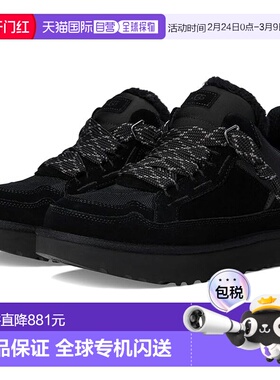 1h可退 香港直邮Ugg 男士 Lowmel 运动休闲鞋 black黑色 舒适时尚