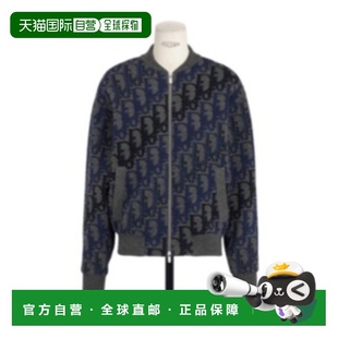 香港直邮Dior 613M403A2026 logo图案拉链休闲夹克