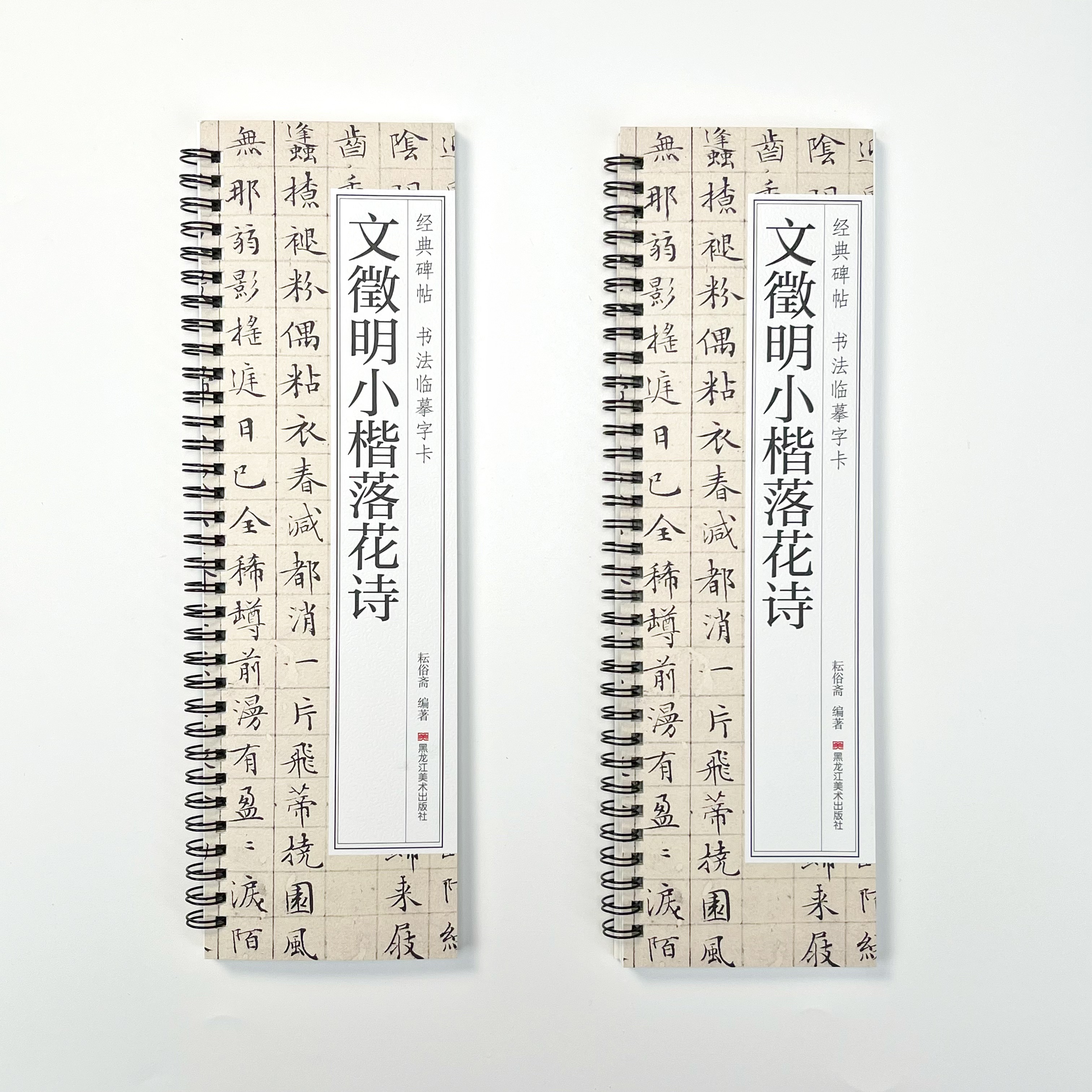 文徵明小楷落花诗碑帖近距离临摹卡书法成人字帖文征明小楷毛笔全文无删减文徵明墨迹本近距离临摹字卡落花诗卷近距离临摹卡