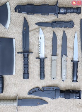 塑料刀橡胶刀训练刀模型刀军训舞台道具小品表演儿童软刀仿真刀