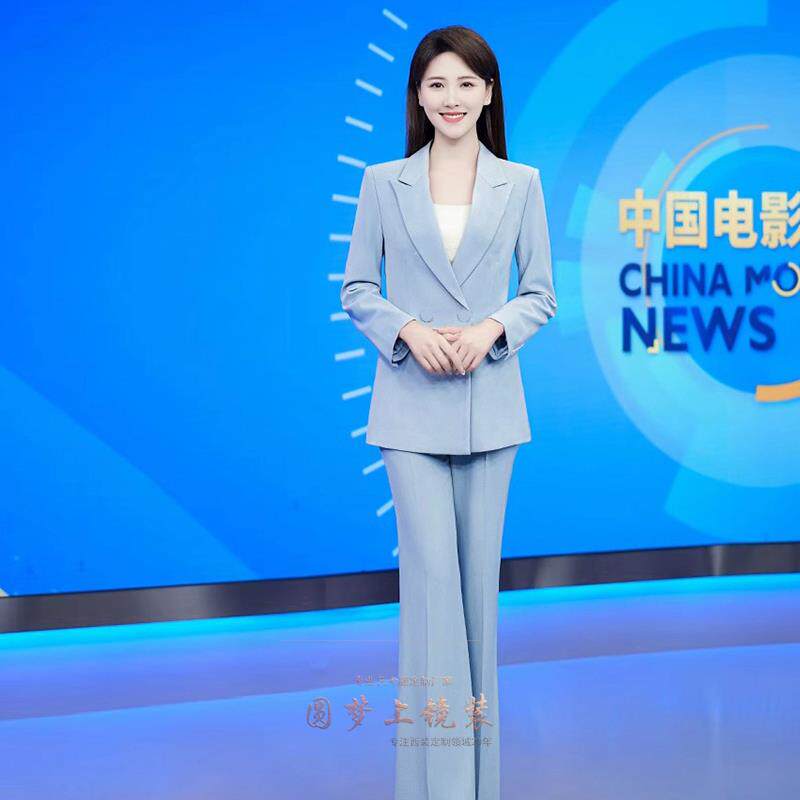 播音主持艺考西服新闻上镜装