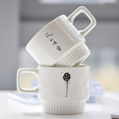 为你写诗原创早餐燕麦咖啡杯