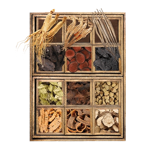 霸王十三枪泡酒药材三斑海马公母配对人参鹿茸男人泡酒中药材CN